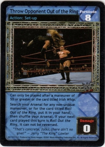Throw Opponent Out of the Ring